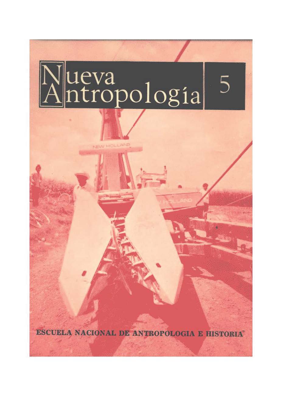 Vol. 2, Núm. 5 (1976): Capitalismo, Antropología y Estado
